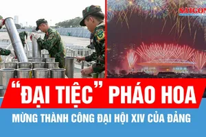  Tối nay 23-1, “đại tiệc” nghệ thuật và pháo hoa đặc biệt mừng thành công Đại hội XIV của Đảng