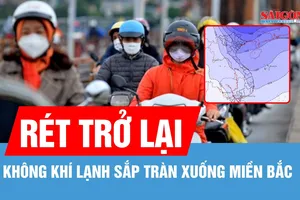 Đợt không khí lạnh sắp tràn xuống miền Bắc