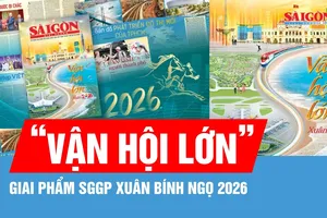 Giai phẩm SGGP Xuân Bính Ngọ 2026 ra mắt bạn đọc vào ngày mai 1-2
