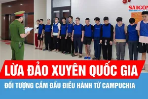 Bắt giữ 13 đối tượng trong đường dây lừa đảo xuyên quốc gia