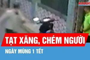 Bắt nghi phạm tạt xăng, chém người trọng thương ngày mùng 1 Tết