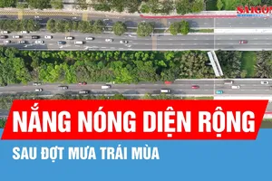 Nam bộ sắp có mưa trái mùa, sau đó nắng nóng diện rộng