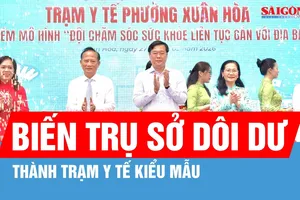 TPHCM biến trụ sở dôi dư thành trạm y tế kiểu mẫu