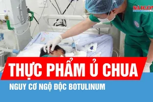 Nguy cơ ngộ độc botulinum từ thực phẩm ủ chua