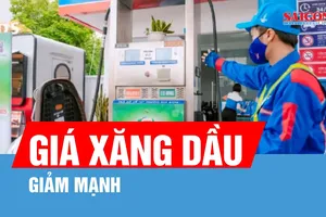 Xăng RON95-III giảm gần 4.000 đồng/lít 