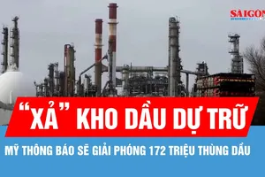 Mỹ, Pháp công bố kế hoạch “xả” kho dầu dự trữ