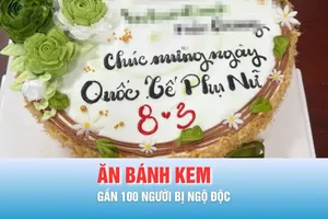 Podcast bản tin tối 13-3: An Giang: Ăn bánh kem, gần 100 người bị ngộ độc