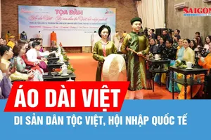 Áo dài - Nhịp cầu văn hóa giữa Việt Nam và bạn bè quốc tế