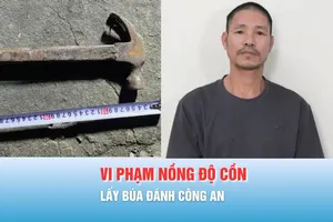 Podcast bản tin tối 26-3: Khởi tố đối tượng vi phạm nồng độ cồn, lấy búa đánh công an