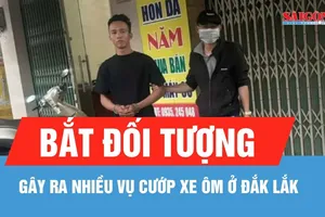 Bắt đối tượng gây ra nhiều vụ cướp xe ôm ở Đắk Lắk