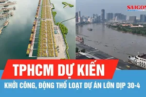 TPHCM dự kiến động thổ, khởi công 10 dự án lớn, có siêu cảng 128.000 tỷ đồng