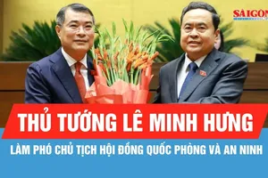 Thủ tướng Lê Minh Hưng làm Phó Chủ tịch Hội đồng Quốc phòng và An ninh
