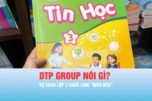 Podcast bản tin tối 9-4: DTP Group nói gì về việc sách lớp 3 chứa link "web đen"?
