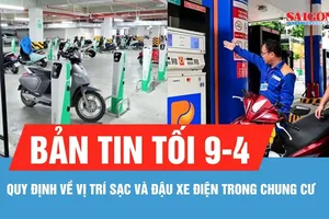 Bản tin tối 9-4: Bộ Xây dựng đề xuất quy định vị trí sạc và đậu xe điện trong chung cư