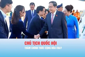 Podcast bản tin chiều ngày 11-4: Chủ tịch Quốc hội Trần Thanh Mẫn và phu nhân thăm chính thức Cộng hòa Italy