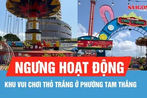 TPHCM: Khu vui chơi Thỏ Trắng bị yêu cầu ngưng hoạt động từ 16-4
