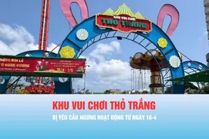 Podcast bản tin tối 16-4: Khu vui chơi Thỏ Trắng bị yêu cầu ngưng hoạt động từ 16-4