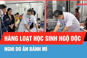 Hàng loạt học sinh ở Quảng Trị ngộ độc nghi do bánh mì