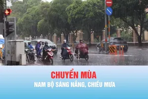 Podcast bản tin trưa 8-5: Nam bộ có dông sét, gió giật vào chiều tối cuối tuần