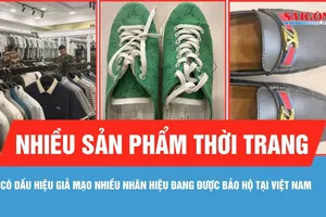 Phát hiện nhiều sản phẩm thời trang có dấu hiệu giả mạo nhãn hiệu