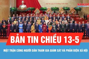 Bản tin chiều 13-5: Mặt trận cùng người dân tham gia giám sát và phản biện xã hội