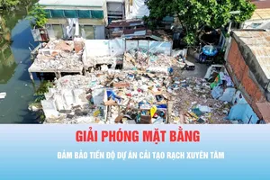Podcast bản tin tối 14-5: Tăng tốc giải phóng mặt bằng, đảm bảo tiến độ dự án cải tạo rạch Xuyên Tâm