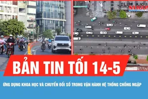 Bản tin tối 14-5: Ứng dụng khoa học và chuyển đổi số trong vận hành hệ thống chống ngập tại TPHCM