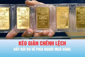 Podcast bản tin chiều 5-6: Chênh lệch mua/bán đến 4 triệu đồng/lượng, đẩy rủi ro về phía người mua vàng