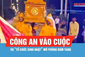 Công an vào cuộc vụ “tổ chức sinh nhật” mô phỏng đám tang tại TP Cần Thơ