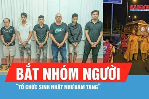 Cần Thơ: Bắt nhóm người “tổ chức sinh nhật như đám tang”