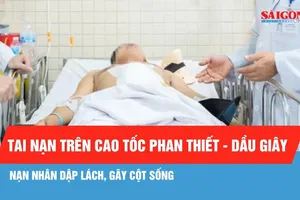 Tai nạn trên cao tốc Phan Thiết - Dầu Giây: Nạn nhân dập lách, gãy cột sống