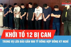 Khởi tố 12 bị can trong vụ lừa đảo gần 900 tỷ đồng hợp đồng kỳ nghỉ