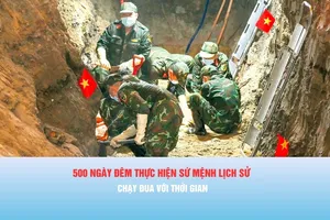 500 ngày đêm thực hiện sứ mệnh lịch sử: Chạy đua với thời gian
