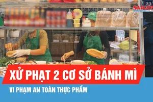 Khánh Hòa: Xử phạt 2 cơ sở bánh mì vi phạm an toàn thực phẩm