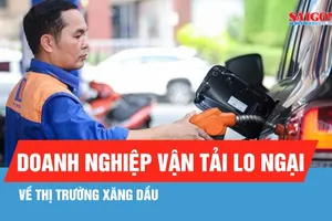 Doanh nghiệp vận tải lo ngại về thị trường xăng dầu