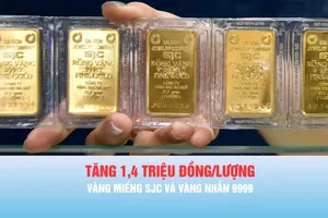Podcast bản tin trưa 30-7: Vàng miếng SJC và vàng nhẫn 9999 cùng tăng 1,4 triệu đồng/lượng 