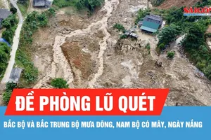 Thời tiết ngày 2-8: Bắc bộ và Bắc Trung bộ có mưa dông, đề phòng lũ quét