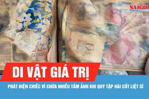 Gia Lai: Phát hiện nhiều tấm ảnh trong chiếc ví được tìm thấy ở phần mộ liệt sĩ
