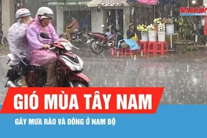 TPHCM có khả năng xuất hiện mưa rào và dông