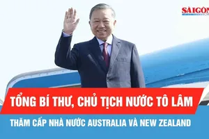 Tổng Bí thư, Chủ tịch nước Tô Lâm lên đường thăm cấp Nhà nước Australia và New Zealand