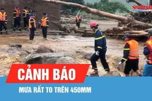 Dự báo Bắc bộ, Bắc Trung bộ có nơi mưa rất to