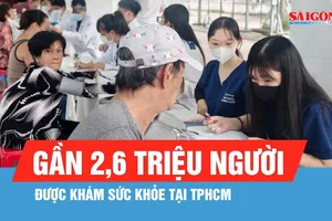 TPHCM có 36 địa phương đã vượt mốc 30% trong khám sức khỏe toàn dân