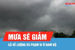 Dự báo thời tiết ngày 19 và 20-8: TPHCM và Nam bộ sẽ giảm mưa