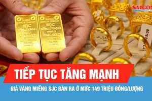 Ngày 24-8, giá vàng tăng mạnh
