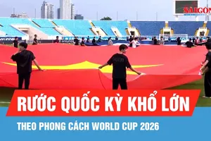 Sân Mỹ Đình trước giờ bế mạc ASEAN Cup 2026