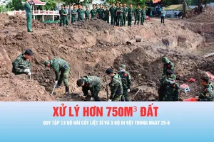 Podcast bản tin trưa 26-8: Đã quy tập 494 bộ hài cốt liệt sĩ tại Công viên Lê Thị Riêng