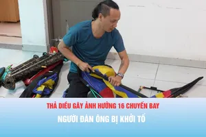 Podcast tin thời sự ngày 28-8: Thả diều gây ảnh hưởng 16 chuyến bay, người đàn ông bị khởi tố