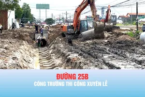 Podcast bản tin thời sự ngày 1-9: Tất bật trên công trường đường kết nối sân bay Long Thành
