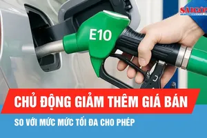 Giá xăng E10 giảm mạnh, còn hơn 25.000 đồng/lít