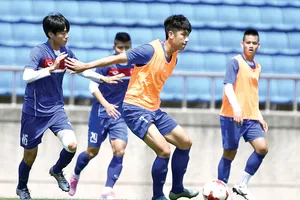 U20 Việt Nam đang nỗ lực cho ngày nhập cuộc. Ảnh: T.Lê